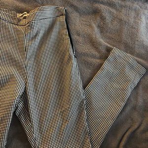 URBAN OUTFITTERS GINGHAM STYLE HIGH WAISTED PANTS